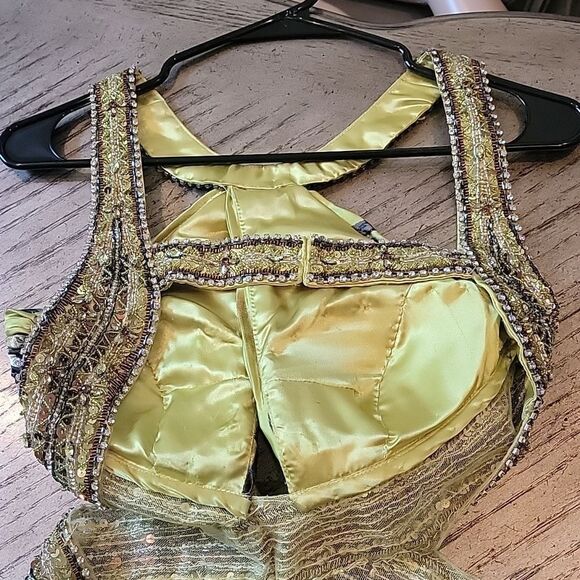 Jovani evening dress size 2 pleated, sexy cut out sides and  softly padd… - Picture 9 of 16